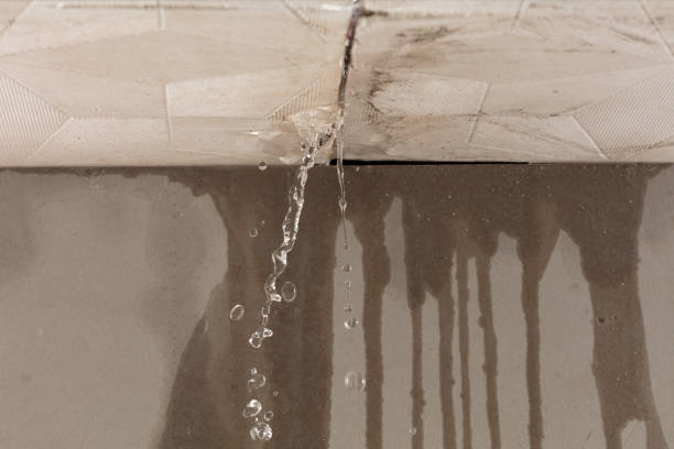 Professional Burst Pipe Cleanup technician working in Hillsborough, NC